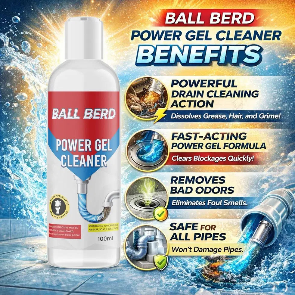 Ball Berd Power Gel Drain Cleaner 100 ml (Pack of 2)