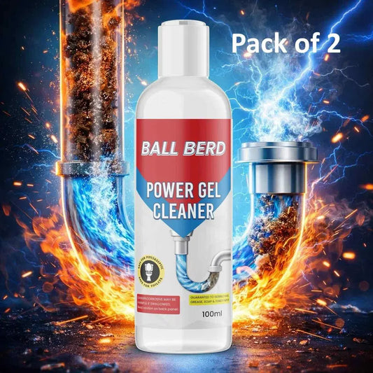 Ball Berd Power Gel Drain Cleaner 100 ml (Pack of 2)